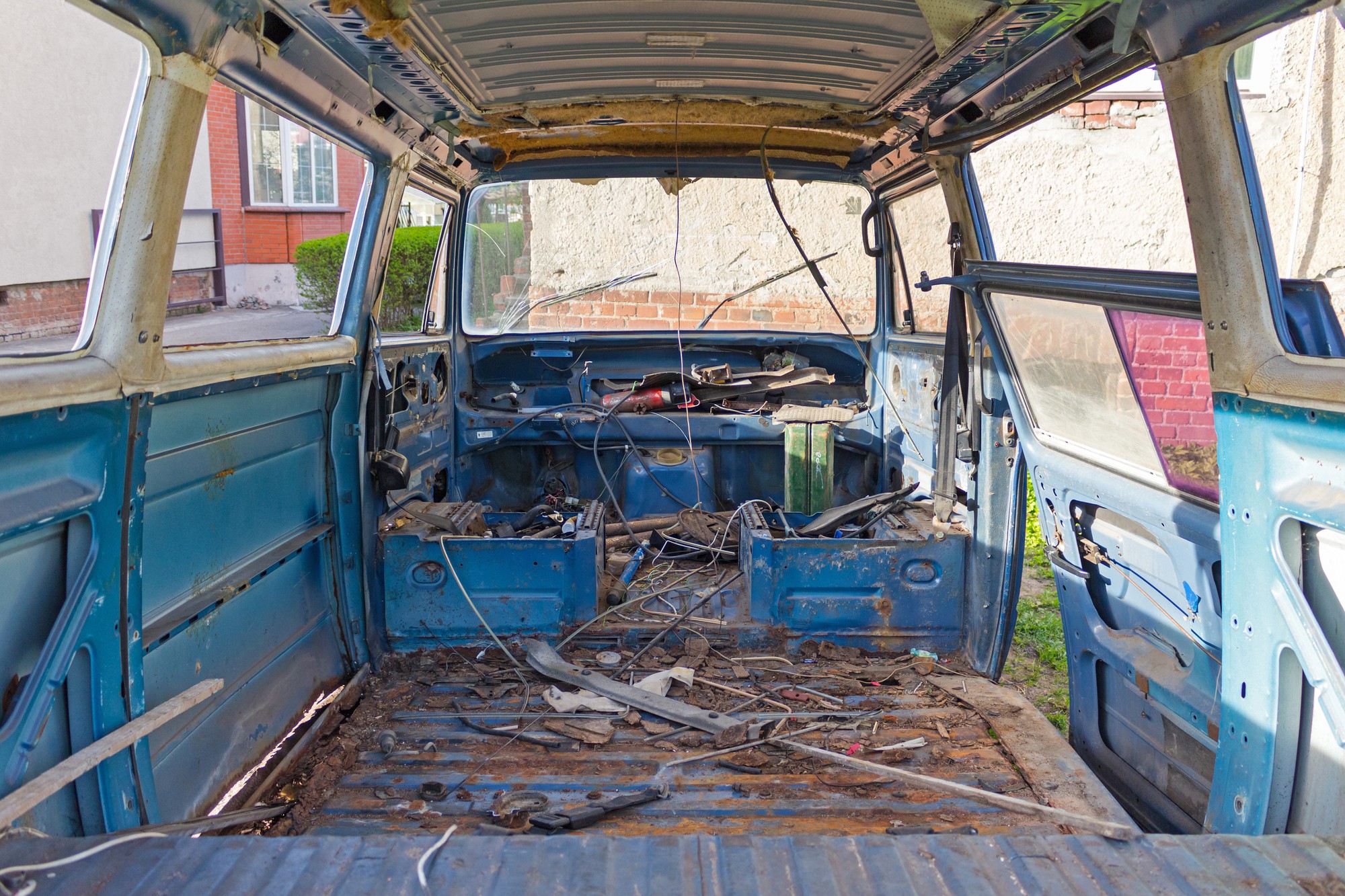 Auto zelf slopen mag dat?